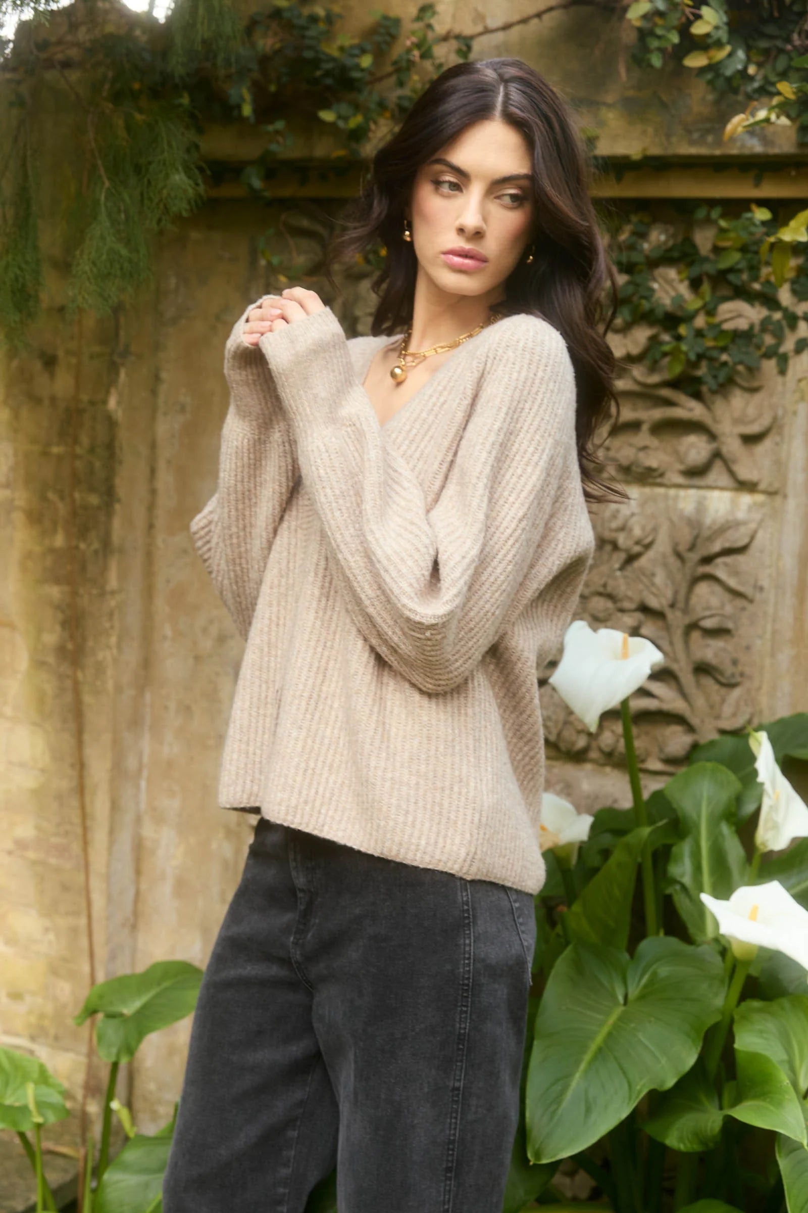 Miru Cardigan - Taupe - ISLE OF MINE