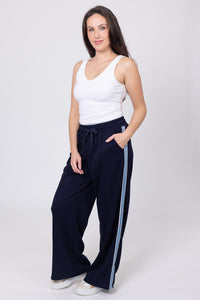 Nate Track Pant - Navy - CHARLO Pant NZ LUMA