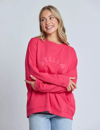 Newport Pocket Crew - Raspberry - STELLA & GEMMA Top NZ LUMA