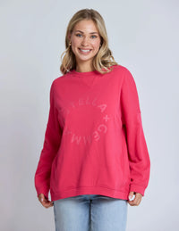 Newport Pocket Crew - Raspberry - STELLA & GEMMA Top NZ LUMA