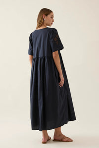 Nilsa Dress - Navy - ISLE OF MINE Dress NZ LUMA