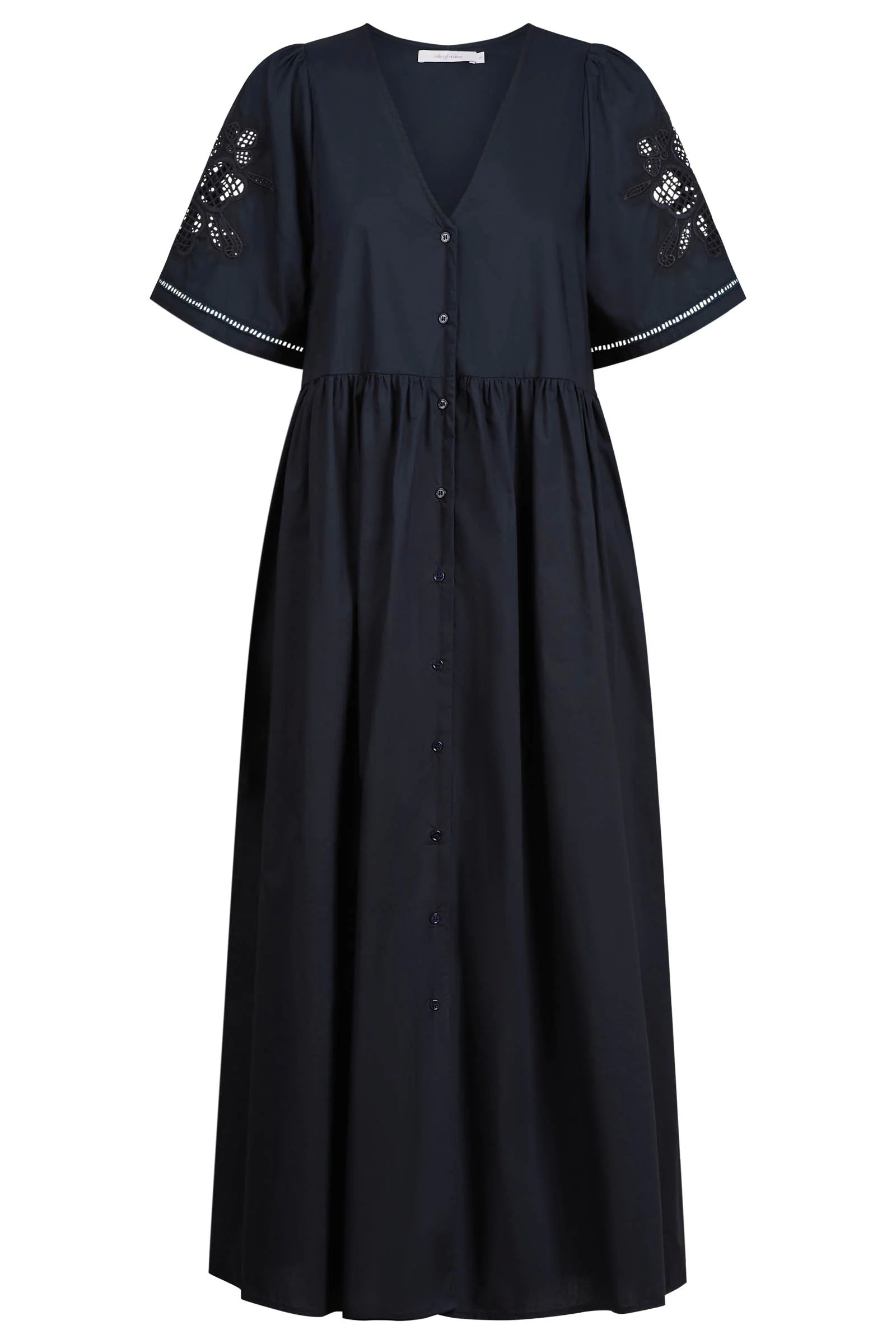 Nilsa Dress - Navy - ISLE OF MINE Dress NZ LUMA