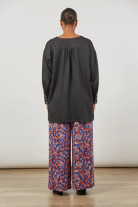 Panorama Blouse - Onyx - ISLE OF MINE