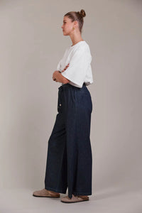 Pepi Wide Denim Pant - Oxford - EB&IVE Pant NZ LUMA
