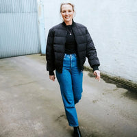 Rue 90/10 Bomber Jacket - Black - MOKE Jacket NZ LUMA