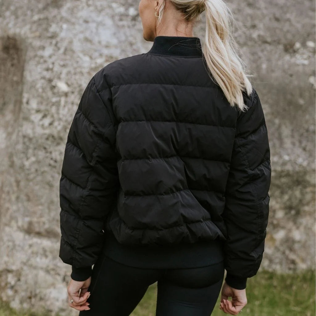 Rue 90/10 Bomber Jacket - Black - MOKE Jacket NZ LUMA