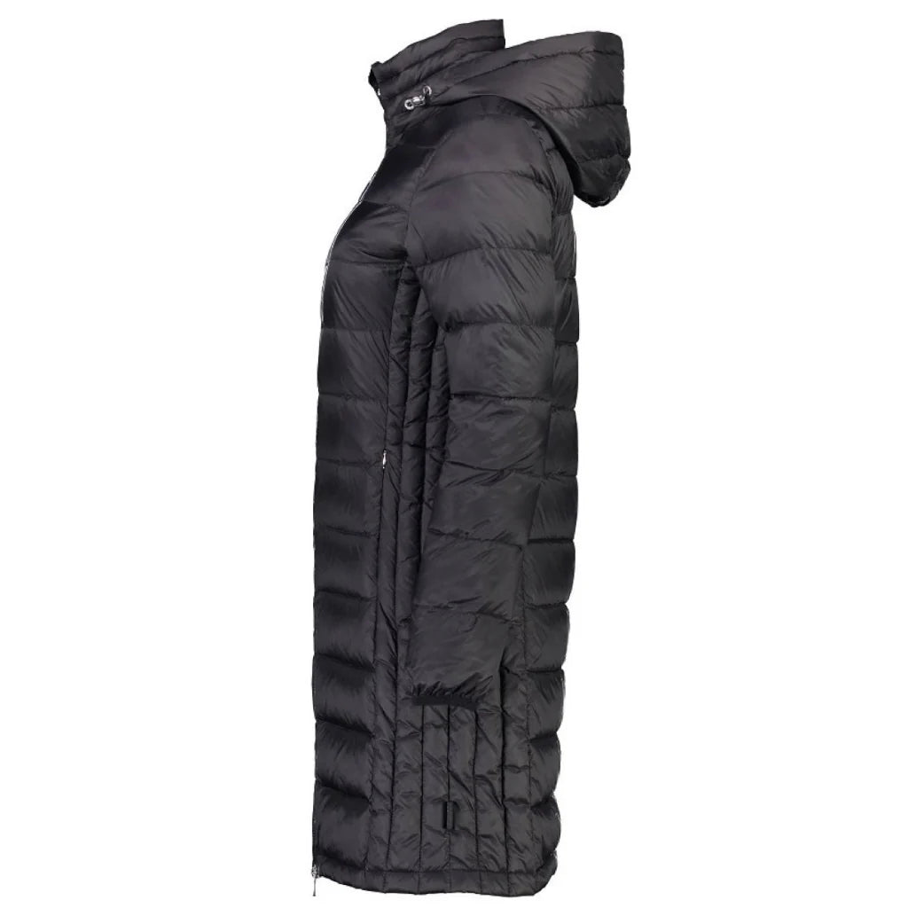 Sarah 90/10 Long Packable Down Coat - MOKE Jacket NZ LUMA