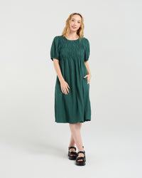 Sienna Dress - Green - ZAFINA Dress NZ LUMA