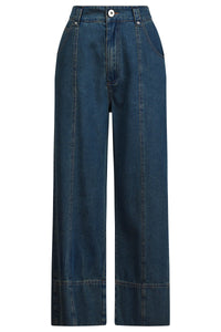 Sofie Denim Pant - ISLE OF MINE Pant NZ LUMA