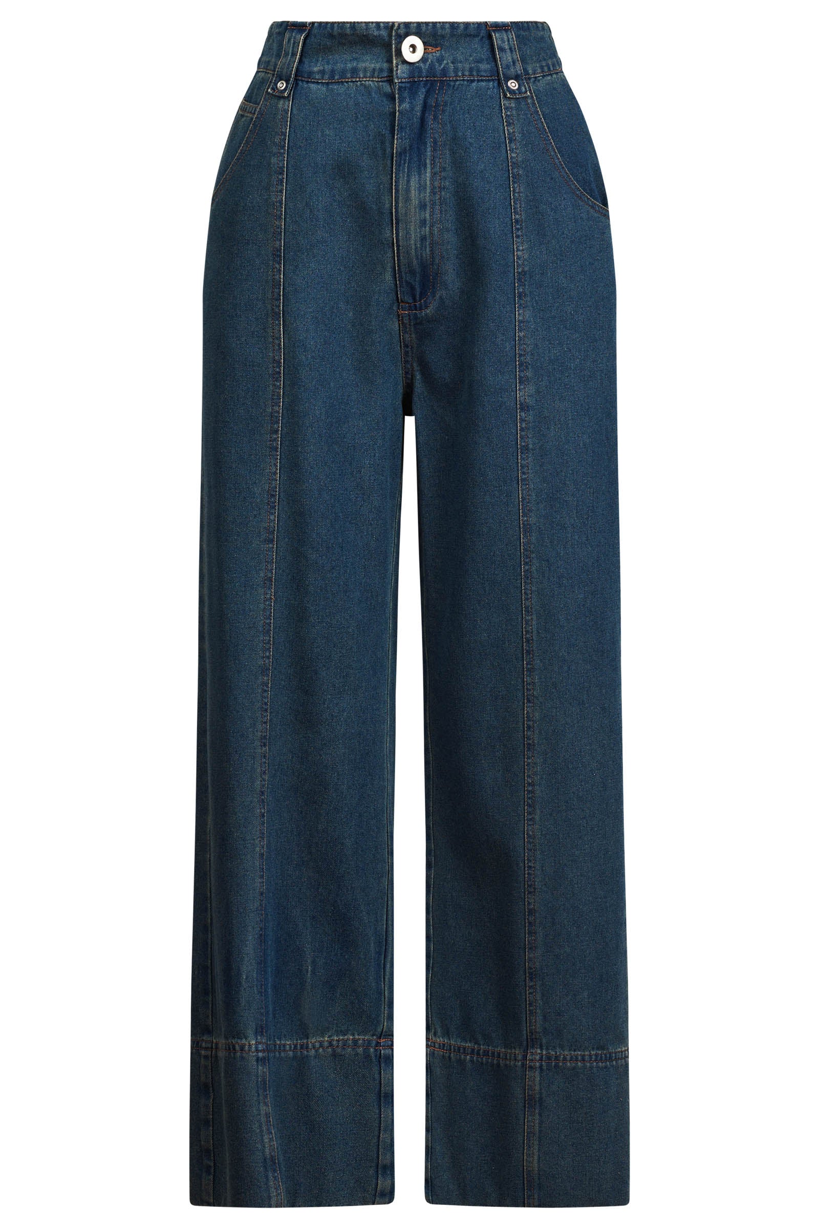 Sofie Denim Pant - ISLE OF MINE Pant NZ LUMA