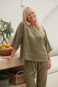 Studio Relaxed Top - EB & IVE Top NZ LUMA