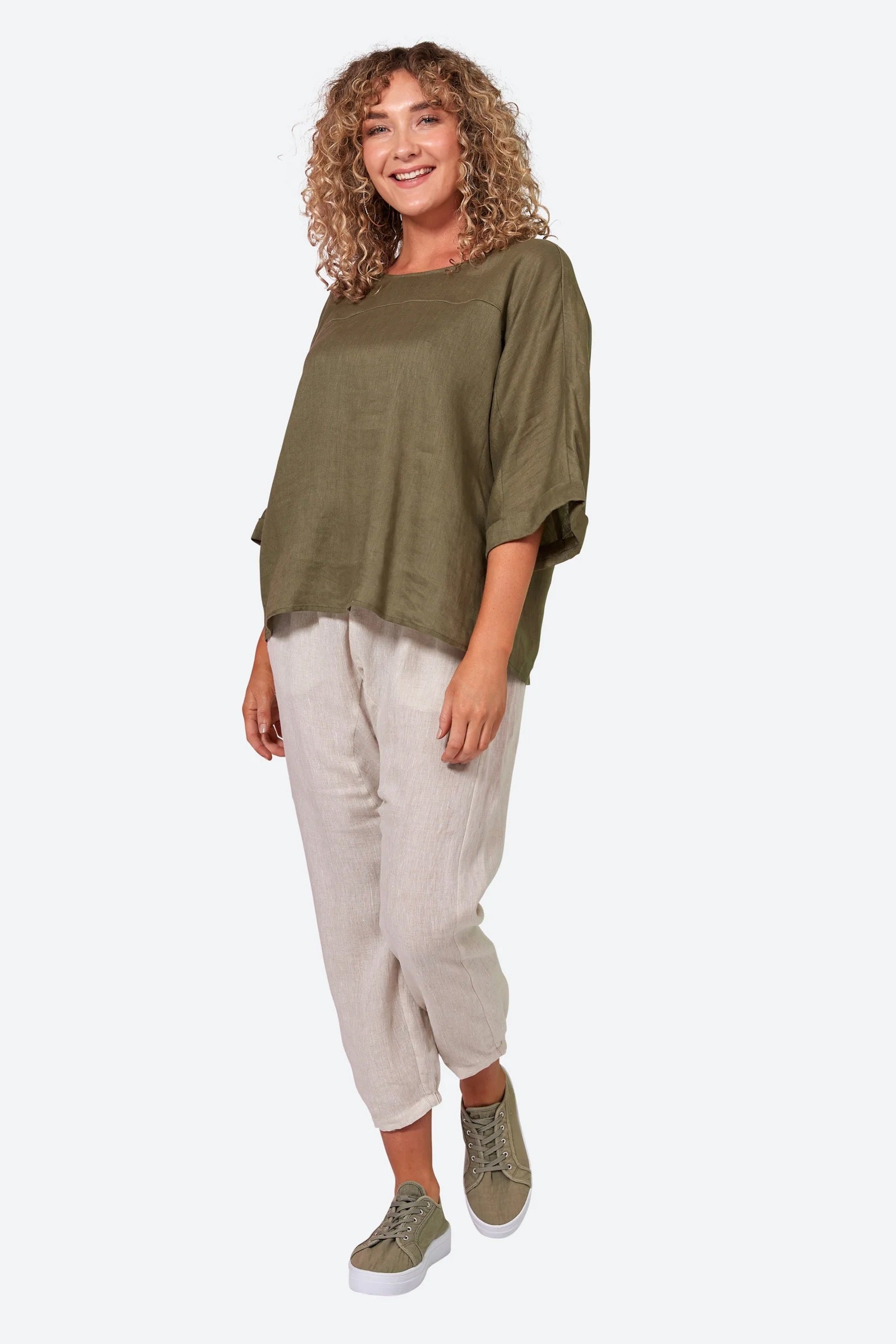 Studio Relaxed Top - EB & IVE Top NZ LUMA