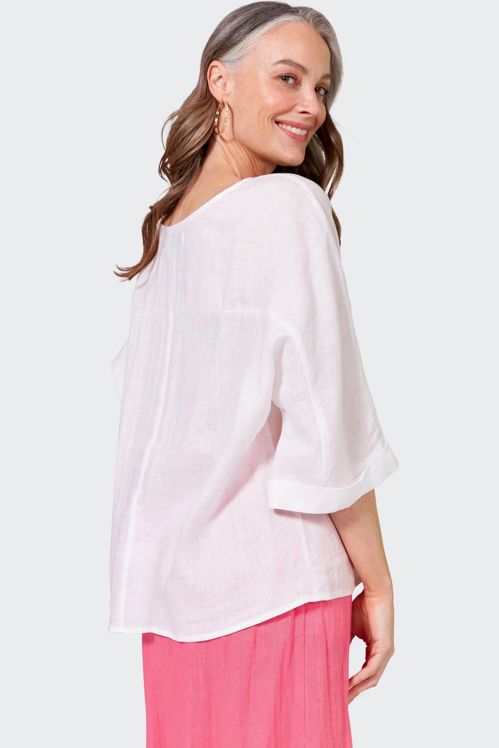 Studio Relaxed Top - EB & IVE Top One Size Salt NZ LUMA