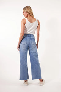 Tate Denim Wide Leg Jeans - ISLE OF MINE Pant NZ LUMA