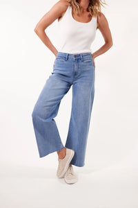Tate Denim Wide Leg Jeans - ISLE OF MINE Pant NZ LUMA