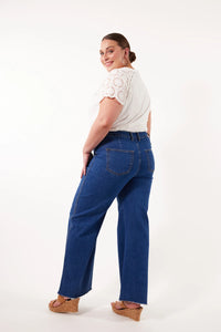 Tate Denim Wide Leg Jeans - ISLE OF MINE Pant NZ LUMA