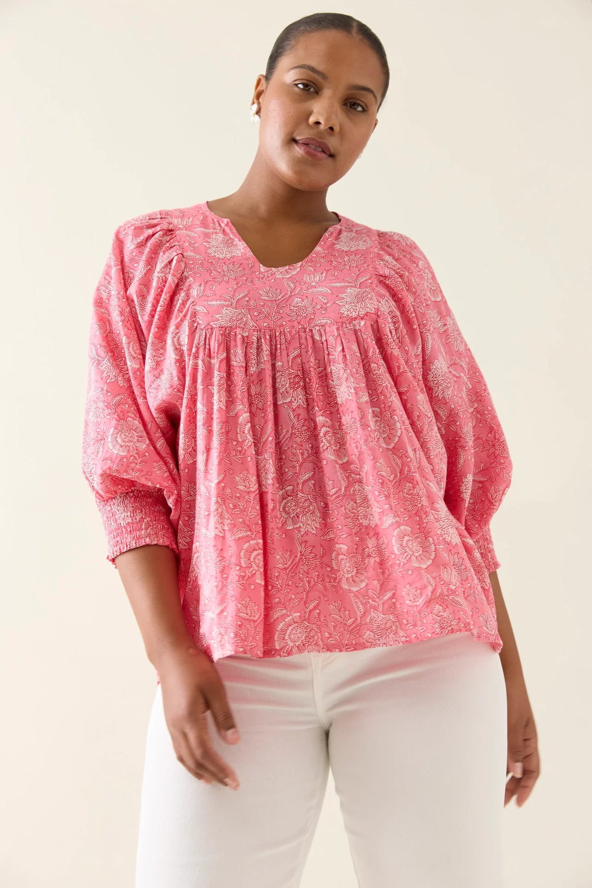 Wilma Top - Pink - ISLE OF MINE Top NZ LUMA