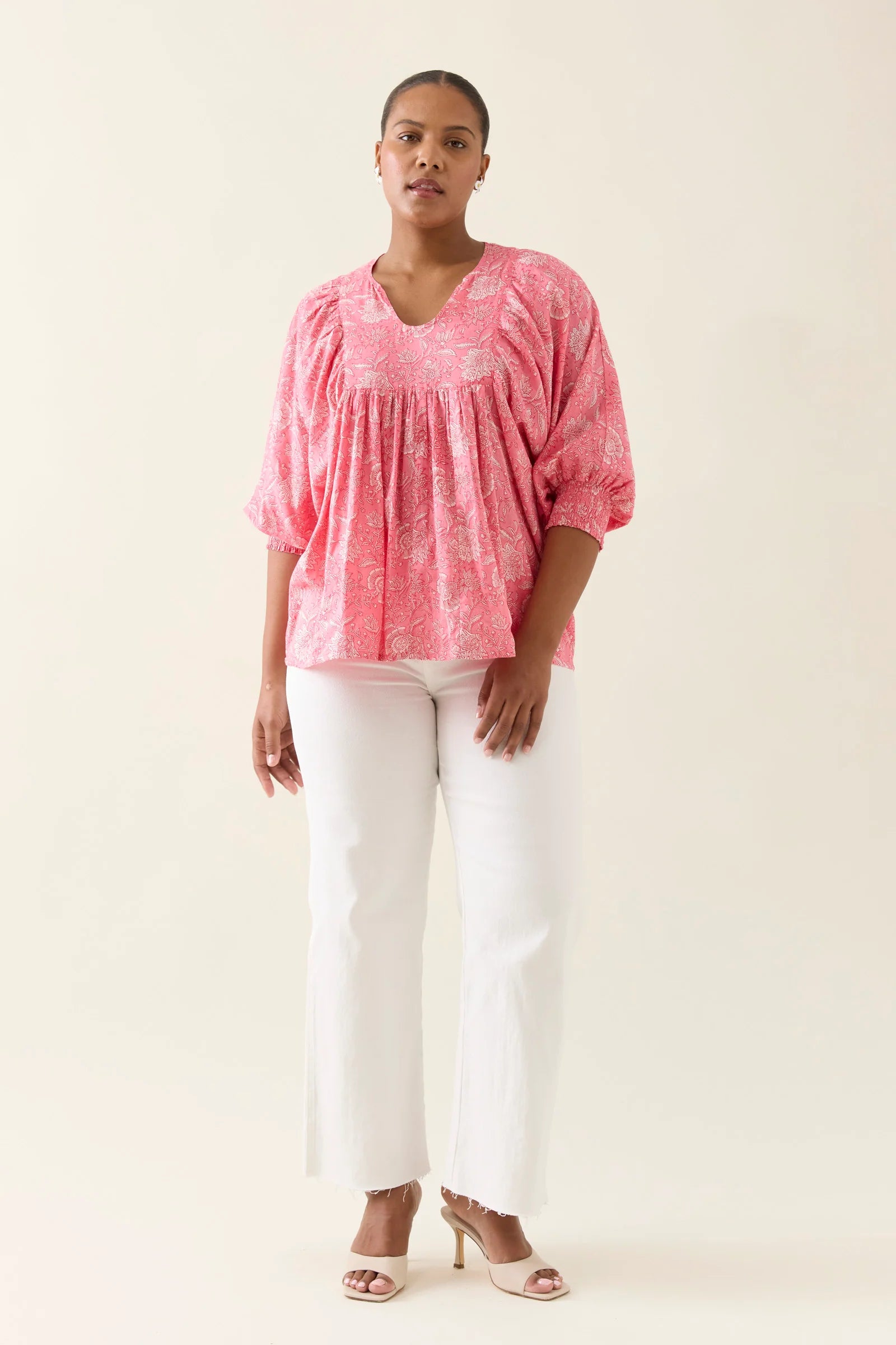 Wilma Top - Pink - ISLE OF MINE Top NZ LUMA