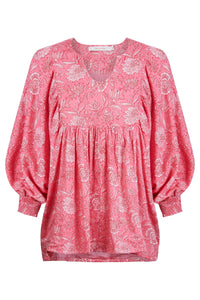Wilma Top - Pink - ISLE OF MINE Top NZ LUMA
