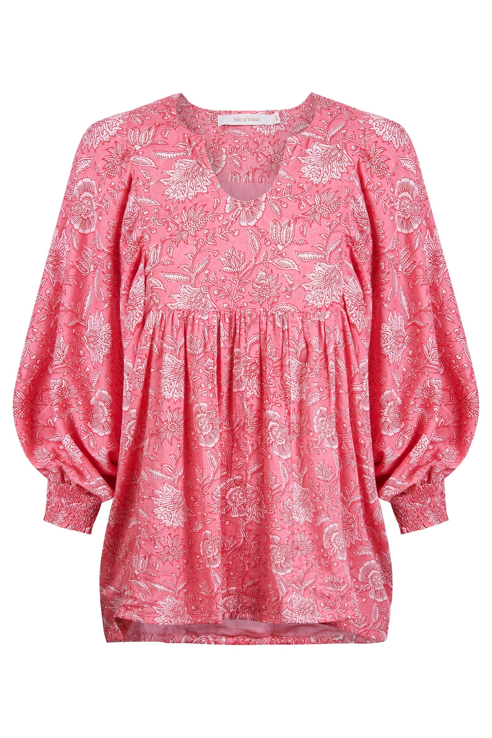 Wilma Top - Pink - ISLE OF MINE Top NZ LUMA