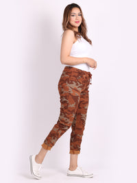 Camo Magic Pant - Rust - MADE IN ITALY Pant NZ LUMA