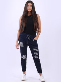 Sequin Magic Pants - MADE IN ITALY Pant NZ LUMA
