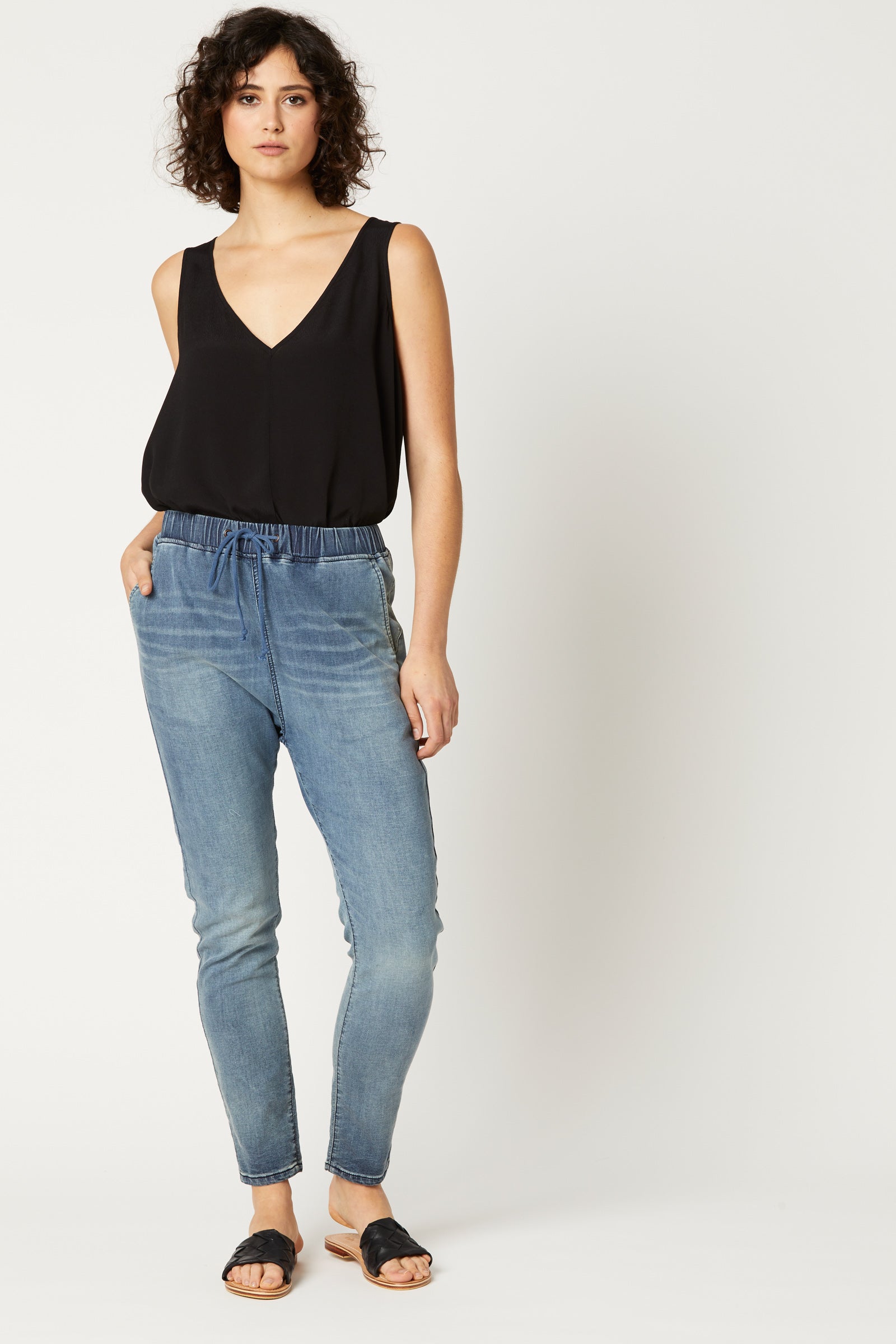 Ada Denim - EB&IVE Pant X Small Denim NZ LUMA