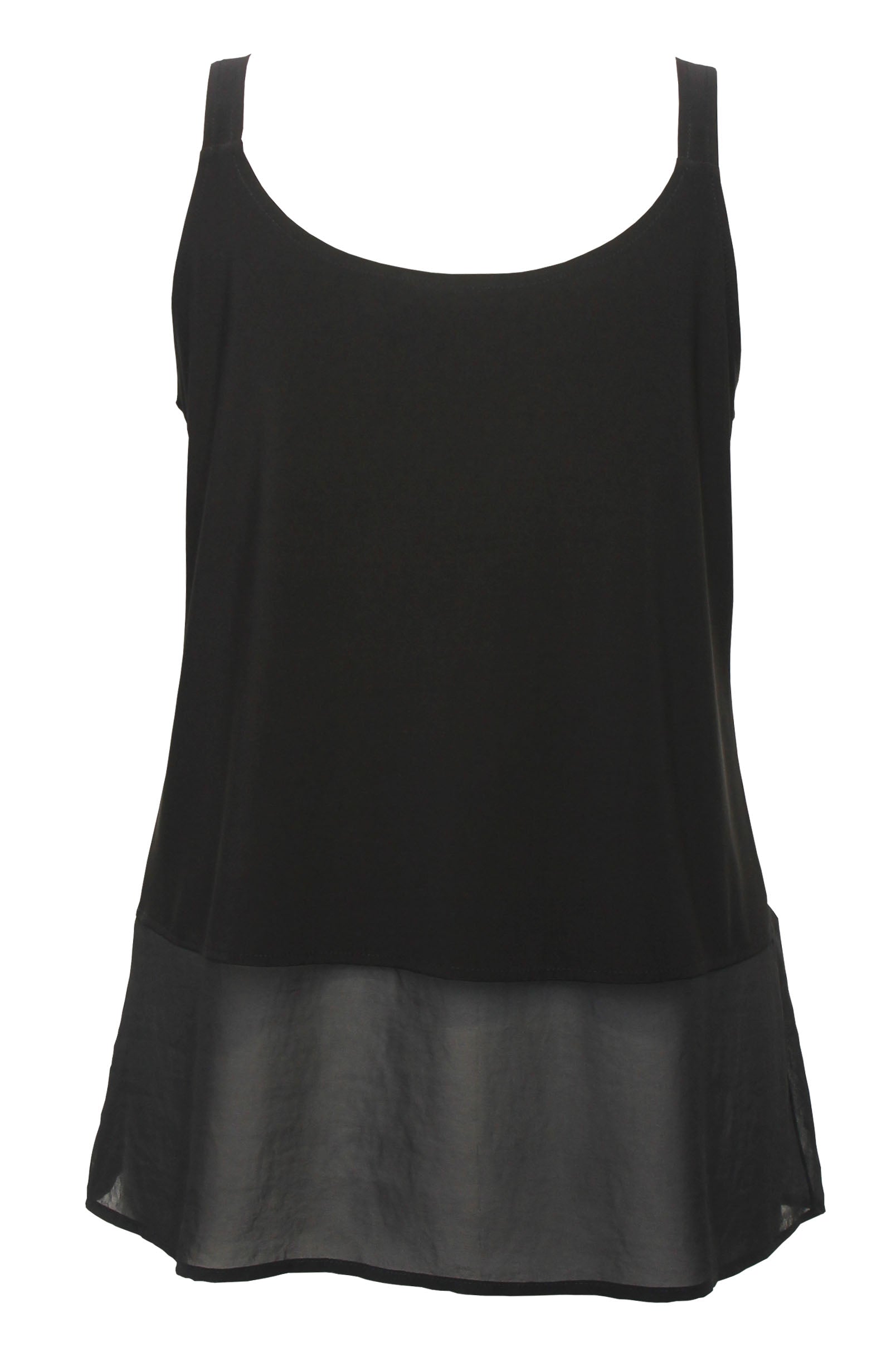 B59 Cami Black - CASHEWS Top NZ LUMA