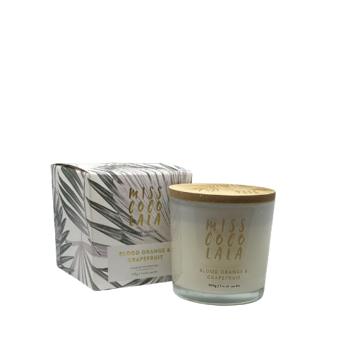 Coconut Wax Jar Candle 100g Blood Orange & Grapefruit - WAXGLOW Accessories LUMA NZ
