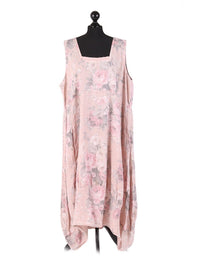Isabella - MADE IN ITALY Dress Standard (10-16) Curvaceous (18-24) Nude/Pink Nude NZ LUMA