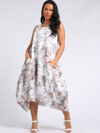 Isabella - MADE IN ITALY Dress Standard (10-16) White NZ LUMA