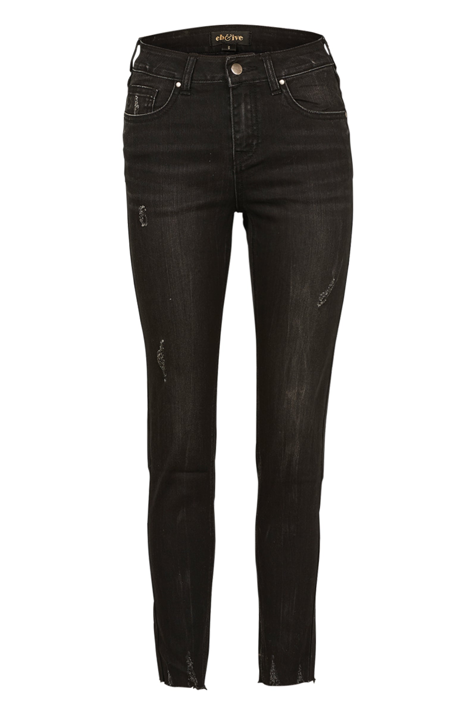 Junko Denim - EB&IVE Pant Small Large X-Large X-Small Black NZ LUMA