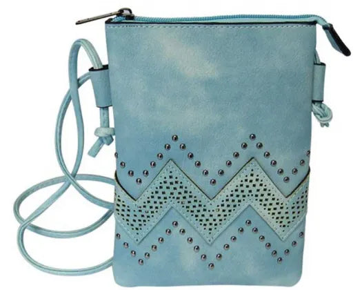 Mini Cross Body Bag - LUMA Accessories Light Blue NZ LUMA