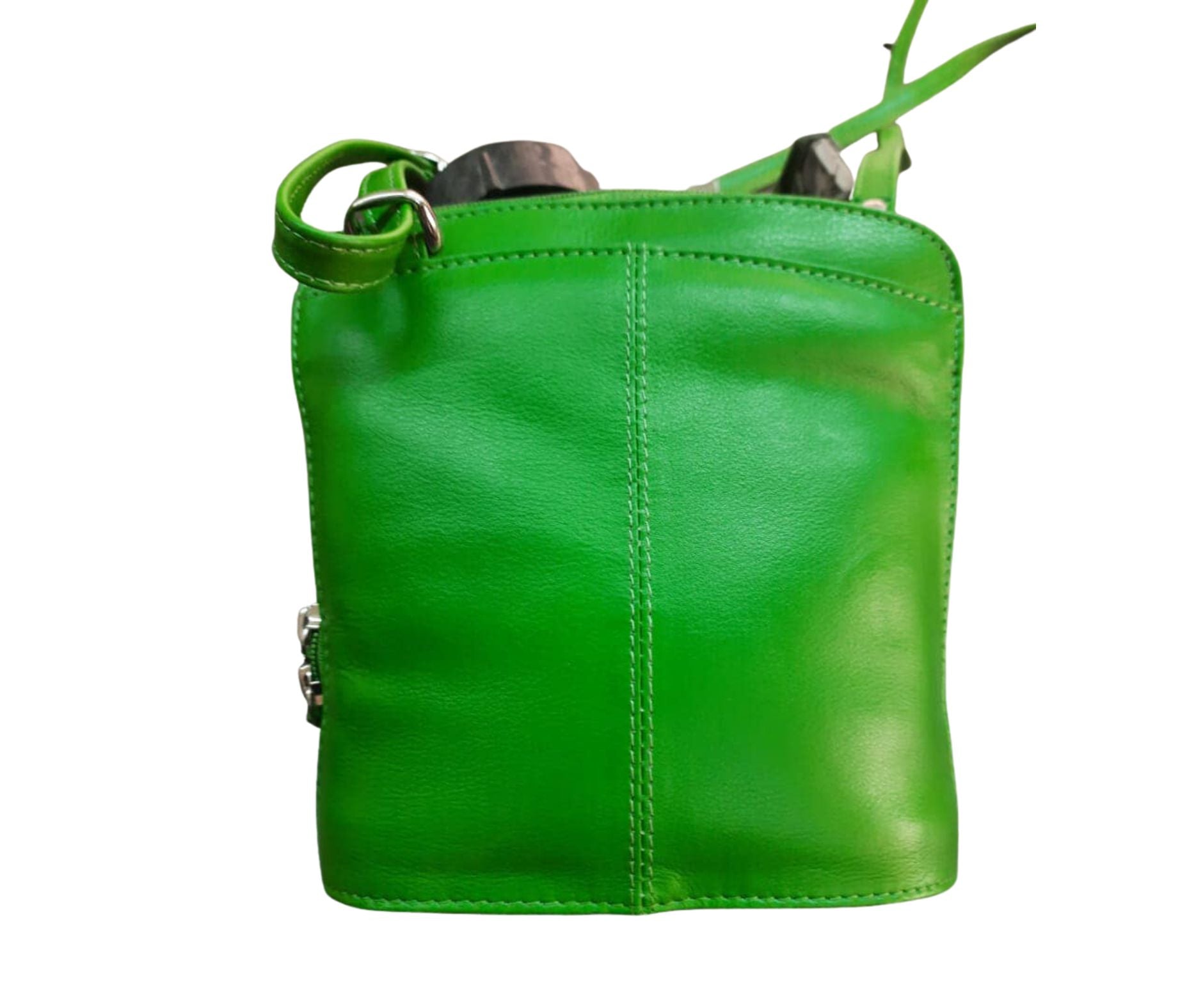Paris Petite Leather Handbag - BARON Accessories Green NZ LUMA