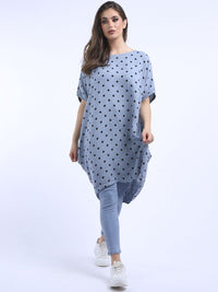 Fernanda - MADE IN ITALY Top One SIze (18-26) Denim NZ LUMA