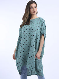 Fernanda - MADE IN ITALY Top One SIze (18-26) Ocean Blue NZ LUMA