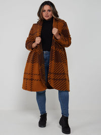 Tullia - MADE IN ITALY Jacket Rust One Size (12-20) NZ LUMA