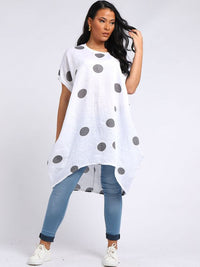 Francesca - MADE IN ITALY Top One Size White NZ LUMA