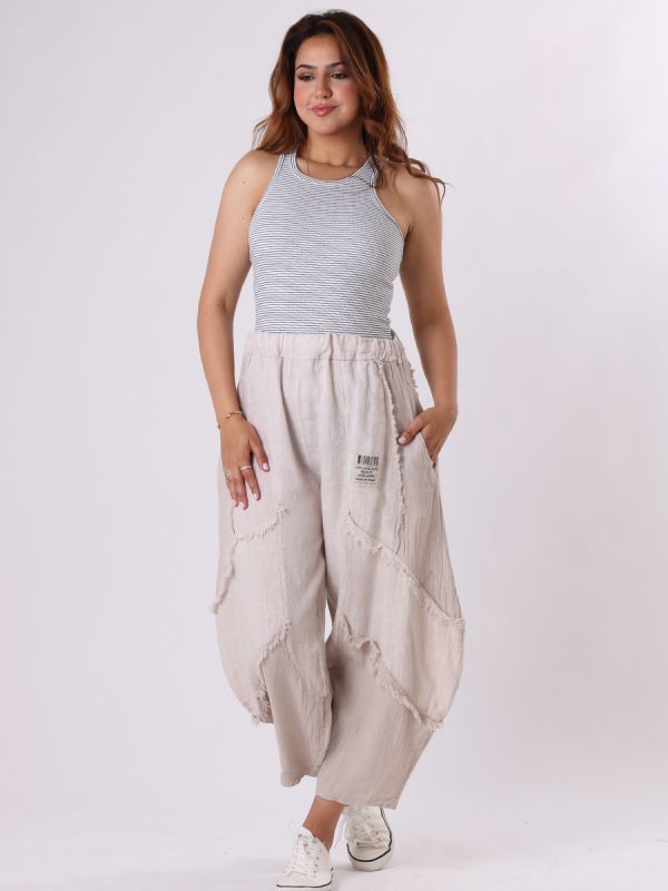 Armilia - MADE IN ITALY Pant One Size (10-16) Beige LUMA NZ