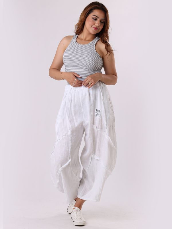 Armilia - MADE IN ITALY Pant One Size (10-16) White LUMA NZ