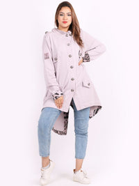 Fiametta - MADE IN ITALY Jacket One Size (14-22) Pink NZ LUMA