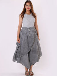 Jolanda - MADE IN ITALY Pant One Size (10-16) Charcoal NZ LUMA