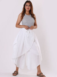 Jolanda - MADE IN ITALY Pant One Size (10-16) White NZ LUMA