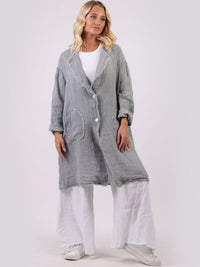 Narcisa - MADE IN ITALY Jacket One Size (10-16) Charcoal NZ LUMA