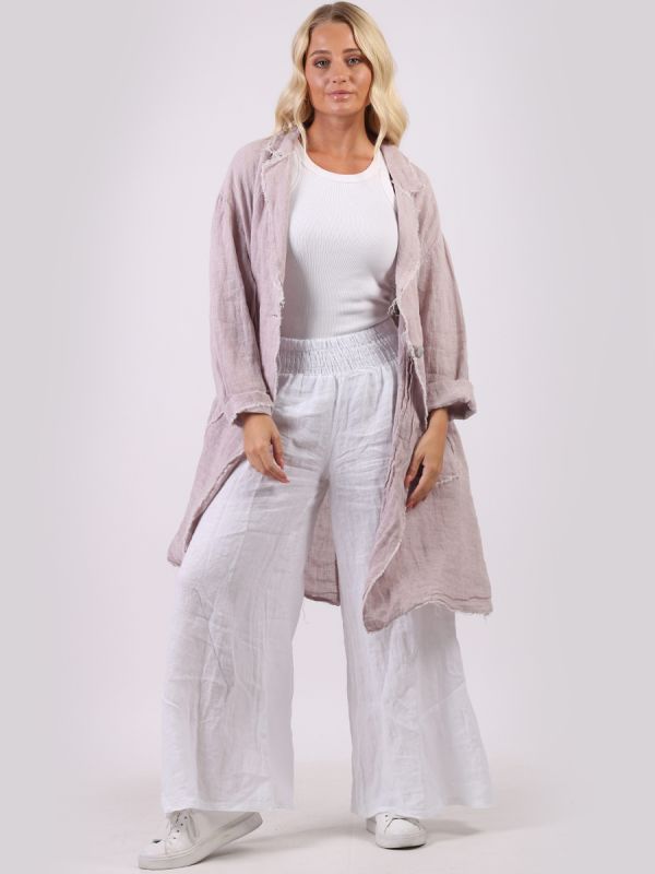Narcisa - MADE IN ITALY Jacket One Size (10-16) Pink NZ LUMA