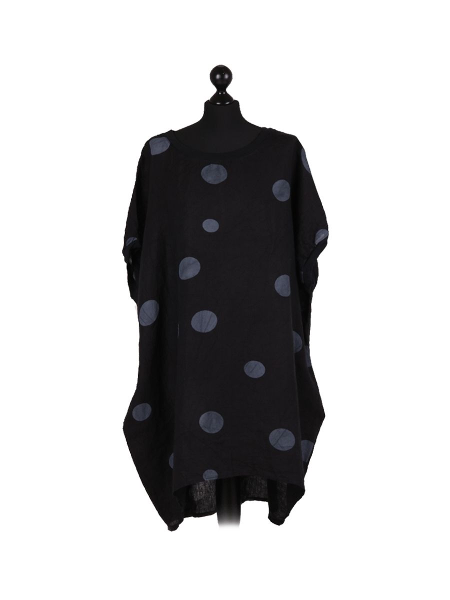 Francesca - MADE IN ITALY Top One Size Black NZ LUMA