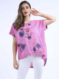 Balina - MADE IN ITALY Top One Size (10-16) Fuchsia NZ LUMA