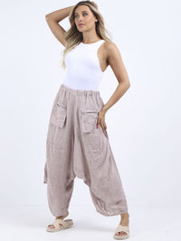 Iseppa - MADE IN ITALY Pant One Size (12-16) Pink NZ LUMA
