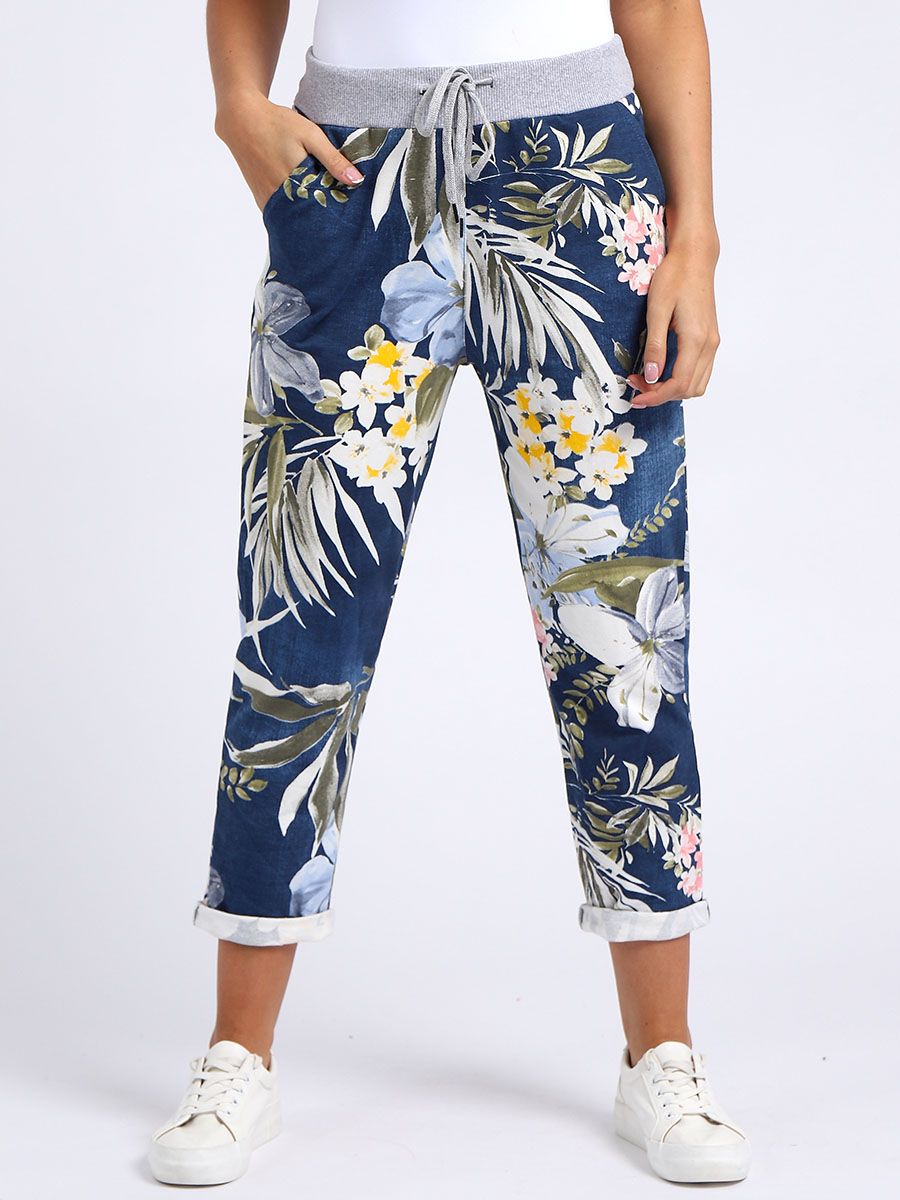 Viola - MADE IN ITALY Pant One Size (16+) One Size (10-14) Denim NZ LUMA