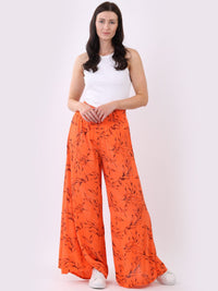 Chancia - MADE IN ITALY Pant One Size (8-14) Orange NZ LUMA